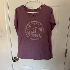 Sonoma Goods For Life plum graphic tee